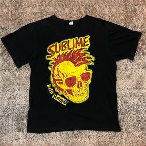 Vintage Y2K Sublime Concert Tour Band tee t-shirt